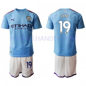 Barn Fotballdrakter Manchester City SANE 19 Hjemme 2019-20 Kortermet